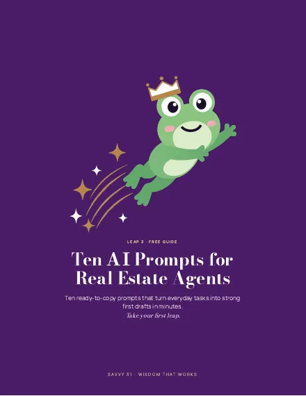 Cover of Ten AI Prompts for Real Estate Agents
